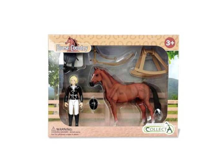 Collecta Toernooi Ruiter Speelfiguur met Accessoires Paard