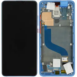 LCD-Kompletteinheit für Xiaomi Mi 9T, Mi 9T Pro, Glacier Blue