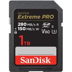 SanDisk Extreme PRO SDXC UHS-II Speicherkarte 1 TB
