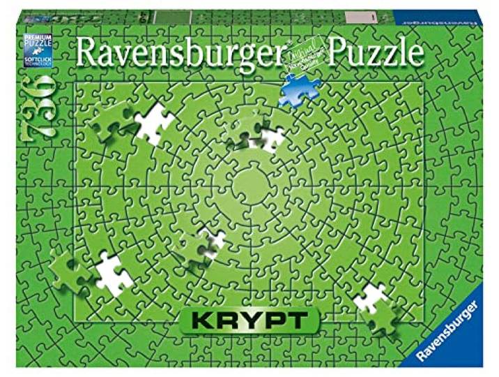 Ravensburger Krypt Puzzle 17364 - Krypt Neon Green - 736 Teile Puzzle 14 Jahren