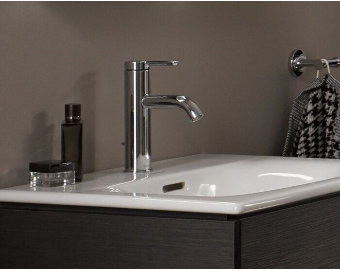 Duravit C.1 S Waschtischarmatur C11010002010 chrom, ohne Ablaufgarnitur, Ausladung 91mm