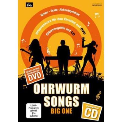 Ohrwurm Songs - Big One, für Gitarre, m. Audio-CD u. DVD, Taschenbuch von Sven Kessler, SKV, 978-3-938993-34-7