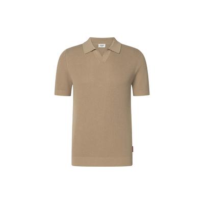 Poloshirt JOOP JEANS "Poloshirt JJK-007 Adrianor 1er Pack", Herren, Gr. L, beige, Obermaterial: 100% Baumwolle CO., Shirts