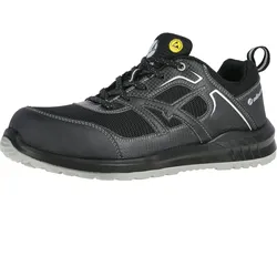 Sicherheitshalbschuhe S1P "RIDER BLACK LOW" - 37 - schwarz