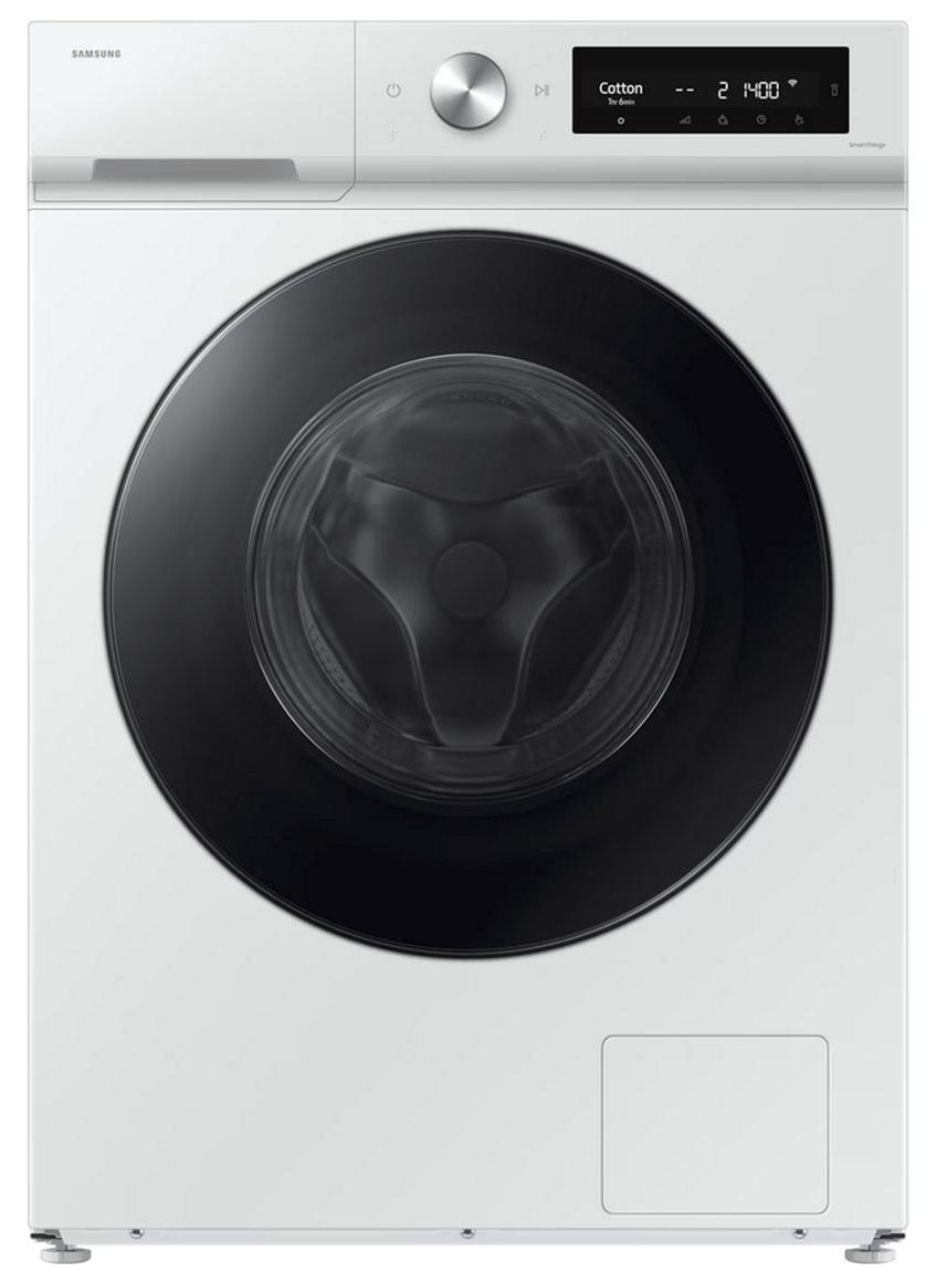 Samsung BESPOKE AI 9+6 kg Waschtrockner, /A (-10%) mit Quick Drive und AI Wash, Frontlader, Freistehend, Weiß, Links, Schwarz, Schwarz