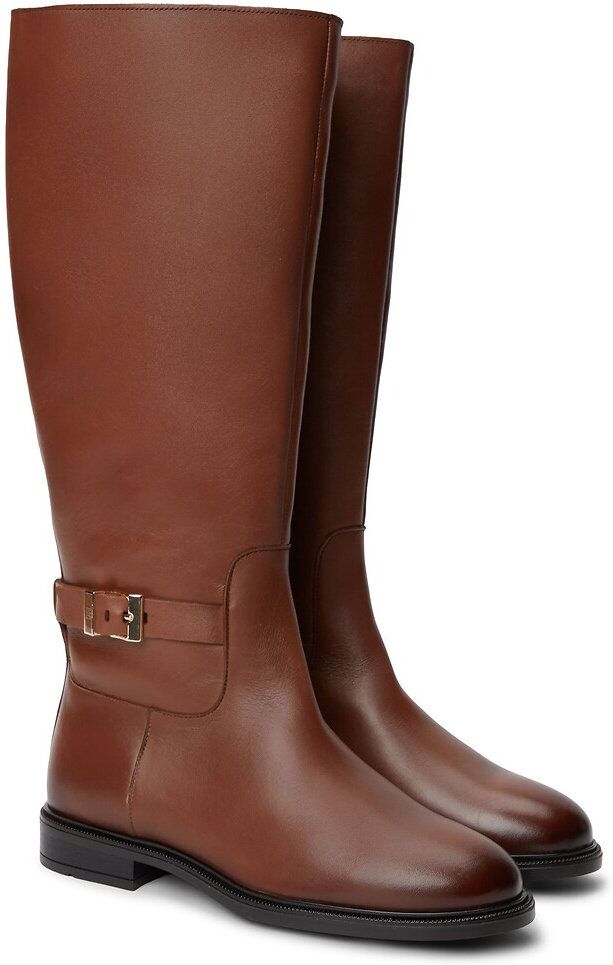 TOMMY JEANS Bottes plates en cuir