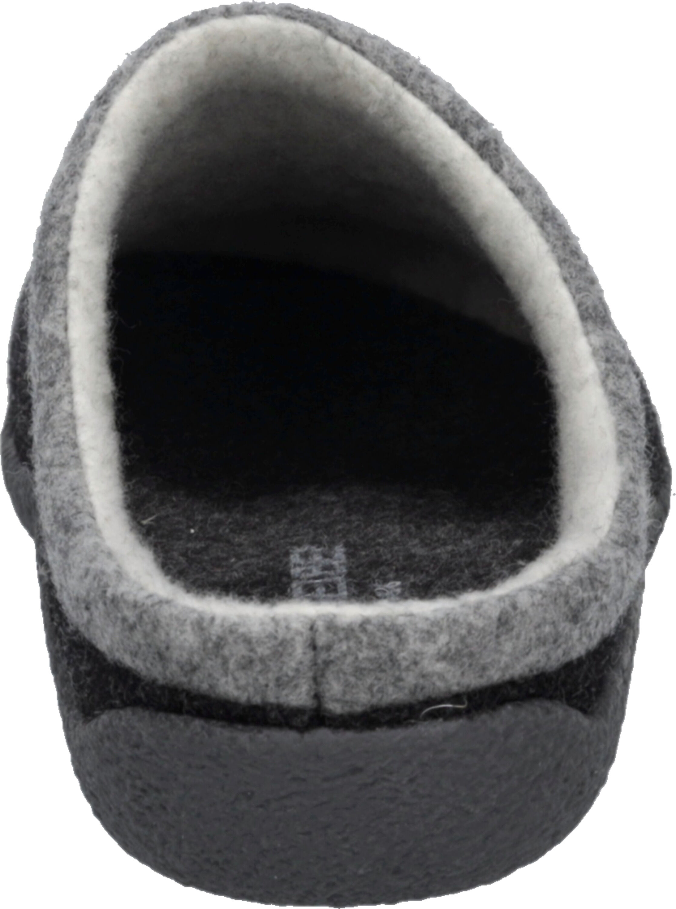 Hausschuh JOSEF SEIBEL "Vinny 09, titan-kombi", Damen, Gr. 37, schwarz (titan, kombi), Schuhe Hausschuh