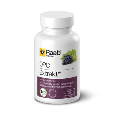 Raab Vitalfood OPC Extrakt Kapseln Bio 60 St