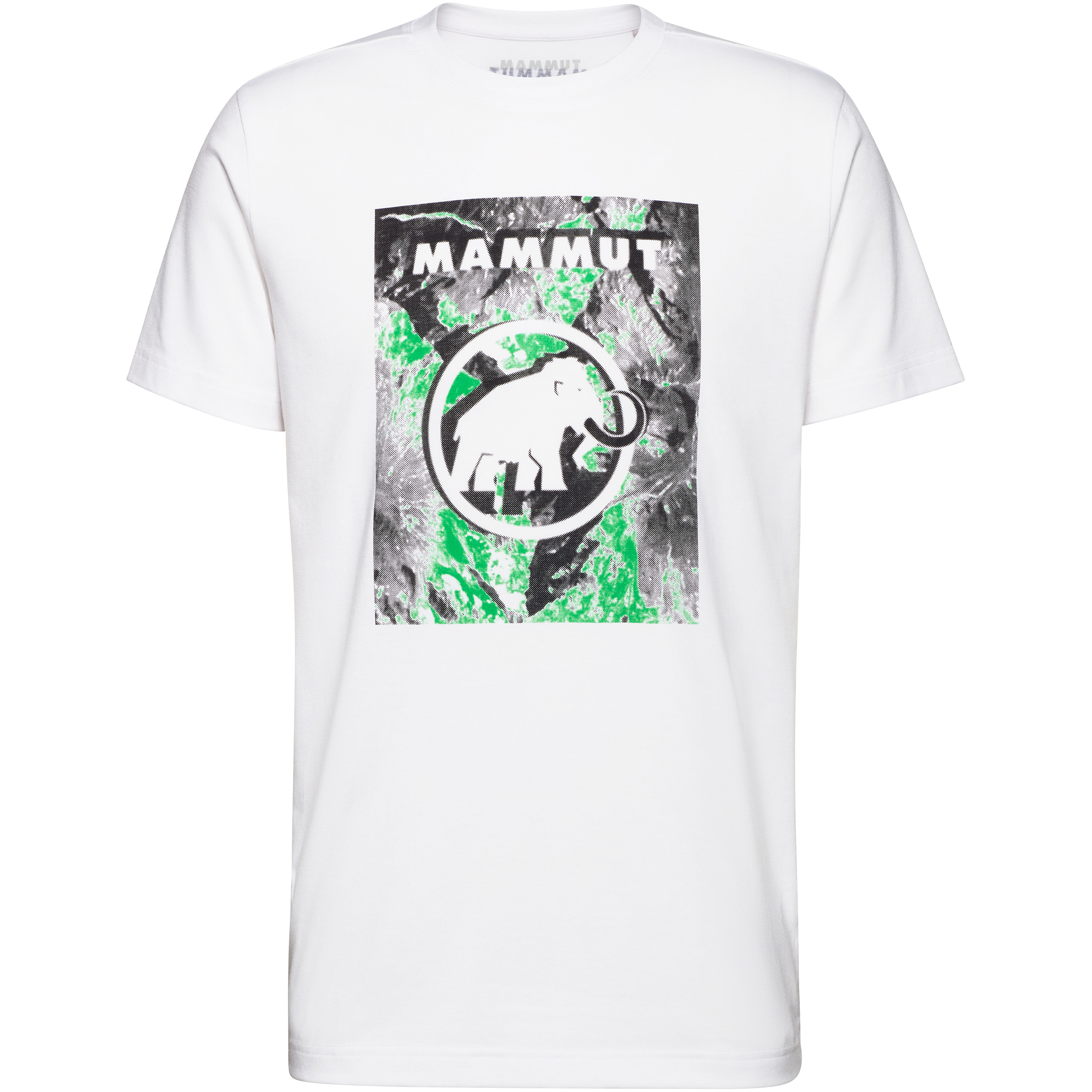 Mammut Trovat Mammut Herren T-Shirts weiss Größe S Trekking Atmungsaktiv