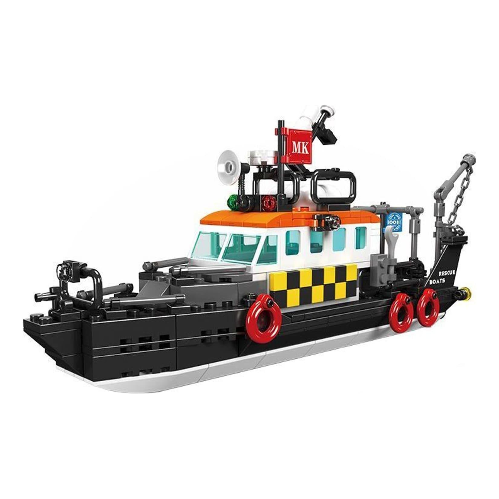 Mould King Britisches multifunktionales Rettungsboot
