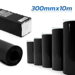 Schwarz Schrumpfschlauch 300m 10M