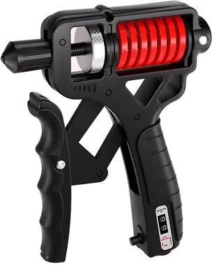 Healfit Counter Adjustable Resistance Hand Grip Strengthener, Nonslip Grip Trainer For Hands Fingers Wrists black