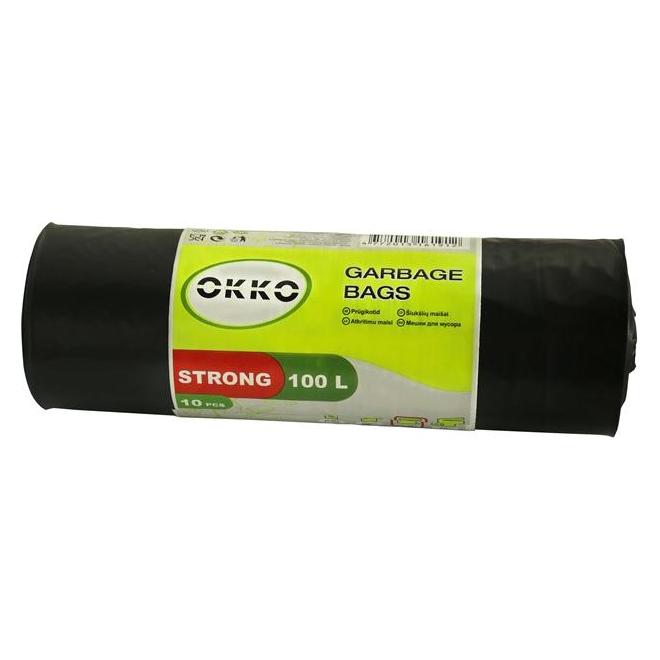 Okko GARBAGE BAGS STRONG 100L 10PCS (10x, 100 l) (33046961)