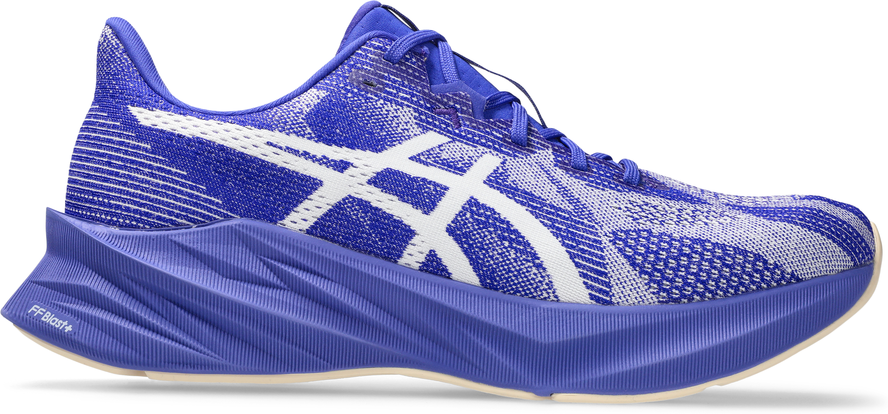 Laufschuh ASICS "DYNABLAST 5", Herren, Gr. 46,5, cobalt burst, weiß, Synthetik, Schuhe Laufschuh, mit FF BLAST PLUS-Dämpfung cobalt burst, weiß 46,5