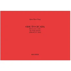 Qian Shen-Ying, Ode To Cicada (Reflection In Zen) 2 Violins, Viola and Cello Buch, Fachbücher