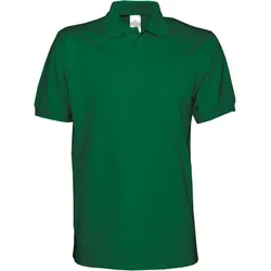 B&C Polo Heavymill, bottle green, S
