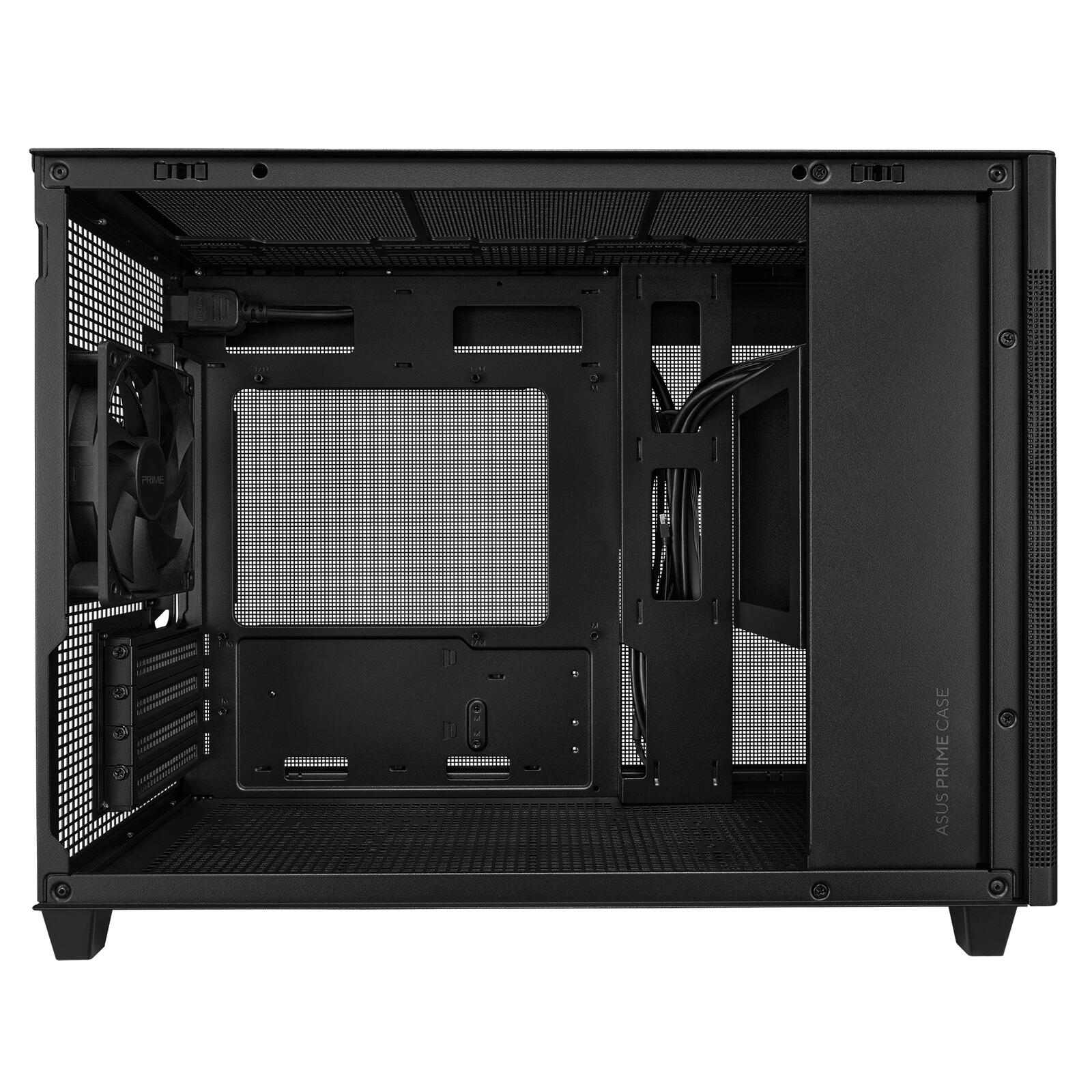 ASUS Prime AP201 Tempered Glass MicroATX Gehäuse schwarz 90DC00G0-B39010