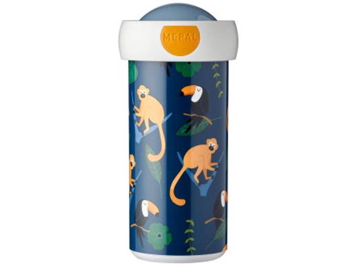 Mepal Schoolbeker Campus - 300 ml - Sluit goed af - Drinkbeker voor kinderen - Jungle