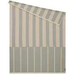 benuta Nest - Baumwolldecke Reed Grau 130x170 cm