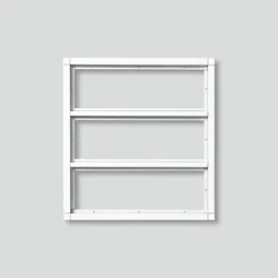 Siedle&Söhne Kombirahmen KR 613-3 W
