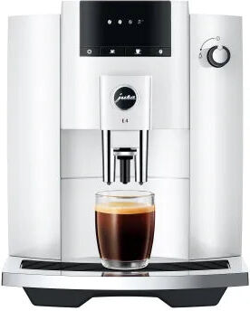 Ⓜ️🔵🔵🔵 JURA E4 Piano White - Macchina da caffè espresso COMPLETAMENTE AUTOMATICA, color