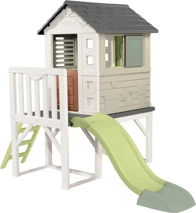 Smoby Life auf Säulen mit Rutsche