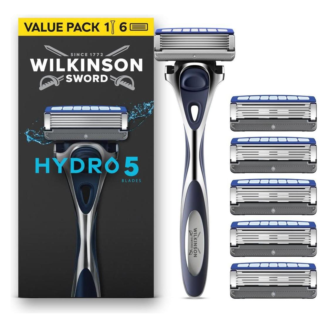 Wilkinson Hydro 5 maszynka do golenia + wkłady 6szt (69553068)