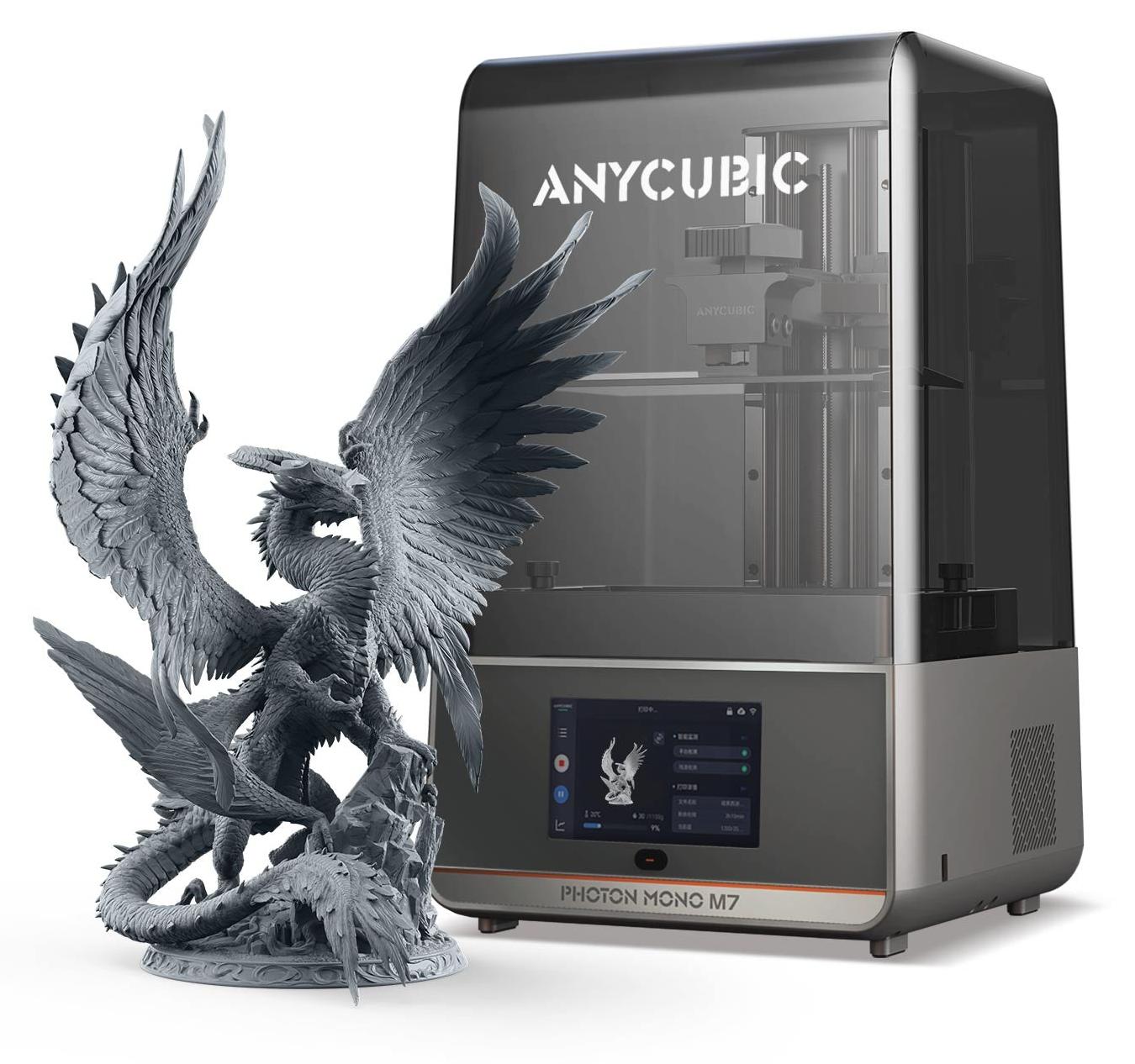 ANYCUBIC Photon Mono M7 3D-Drucker, Resin-Drucker mit hoher Präzision