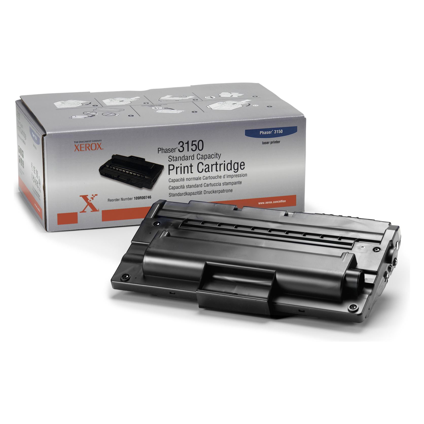 Xerox Standard-Capacity Phaser 3150 - Schwarz (BK) (109R00746)