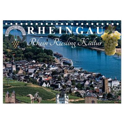 Rheingau - Rhein Riesling Kultur (Tischkalender 2027 DIN A5 quer), CALVENDO Monatskalender