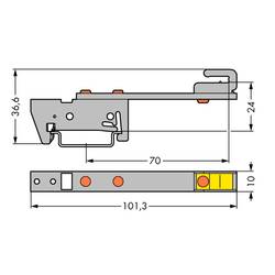 WAGO 790-300 Sammelschienenhalter 10 St.