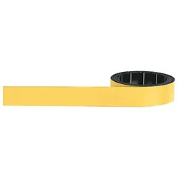 magnetoplan Magnetoflexband gelb 1000x15mm