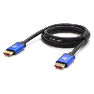 Videokabel HDMI M - HDMI M, HDMI 2.1 - Ultra High Speed, 1 m, vergoldete Anschlüsse, Aluminiumgehäus (1 m) (36019483)