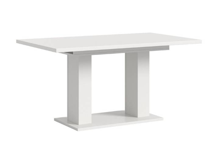 freiraum Kulissen-Esstisch Motion, ausziehbar 190cm, in Weiß - 150/190x76x90cm (BxHxT)