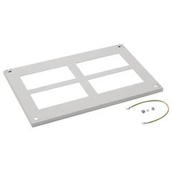 Hager FZ892D FZ892D Verschlussplatte (B x H) 600 mm x 20 mm Stahl Grau 1 St.