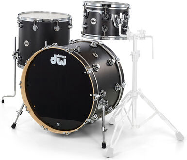 DW Satin Oil 3-piece Ebony Ebony