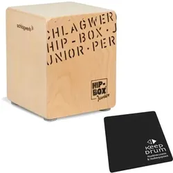 Schlagwerk CP 401 Hip Box Cajon mit Sitzpad (Cajon, Perkussion), Perkussion, Braun