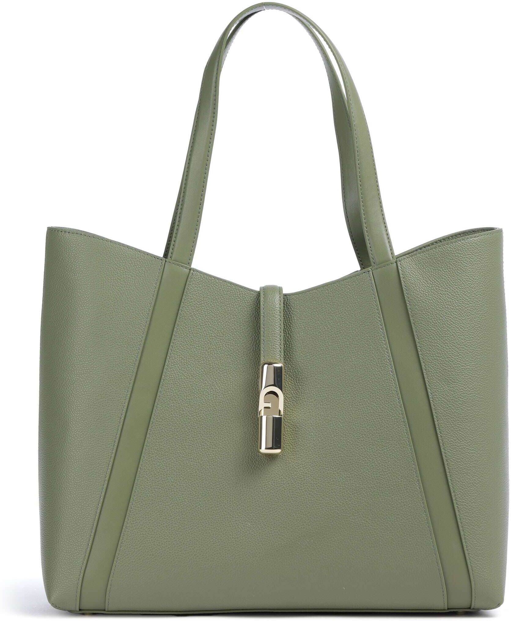 Furla Goccia L   Boodschappentas   olijf