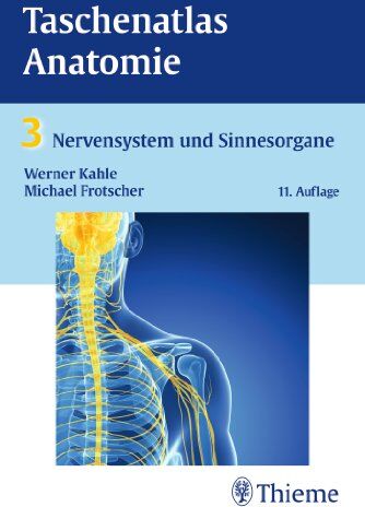 Werner Kahle - Taschenatlas Anatomie, Band 3: Nervensystem und Sinnesorgane - Preis vom 30.09.2026 22:30:23 h