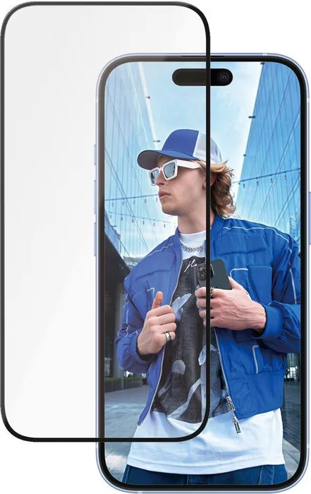 PanzerGlass Ceramic Apple iPhone 16/15 mit Installationsrahmen