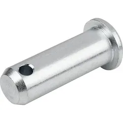 BOLZEN MIT SPLINTLOCH D1=30, A=59, STAHL