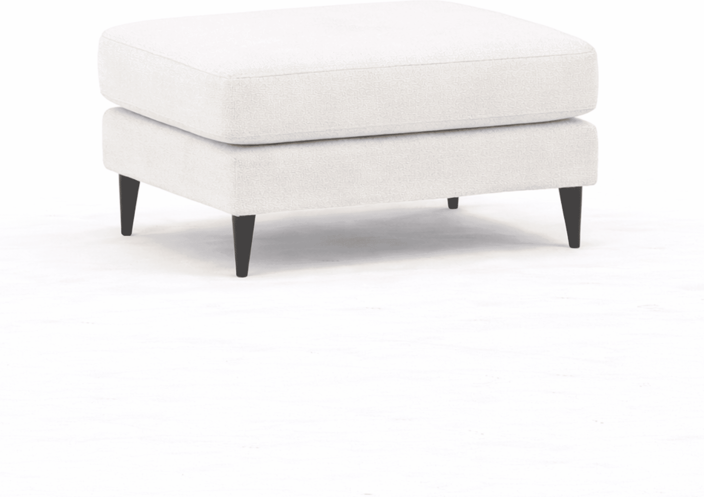 Genevieve Cream Velvet Chair Footstool