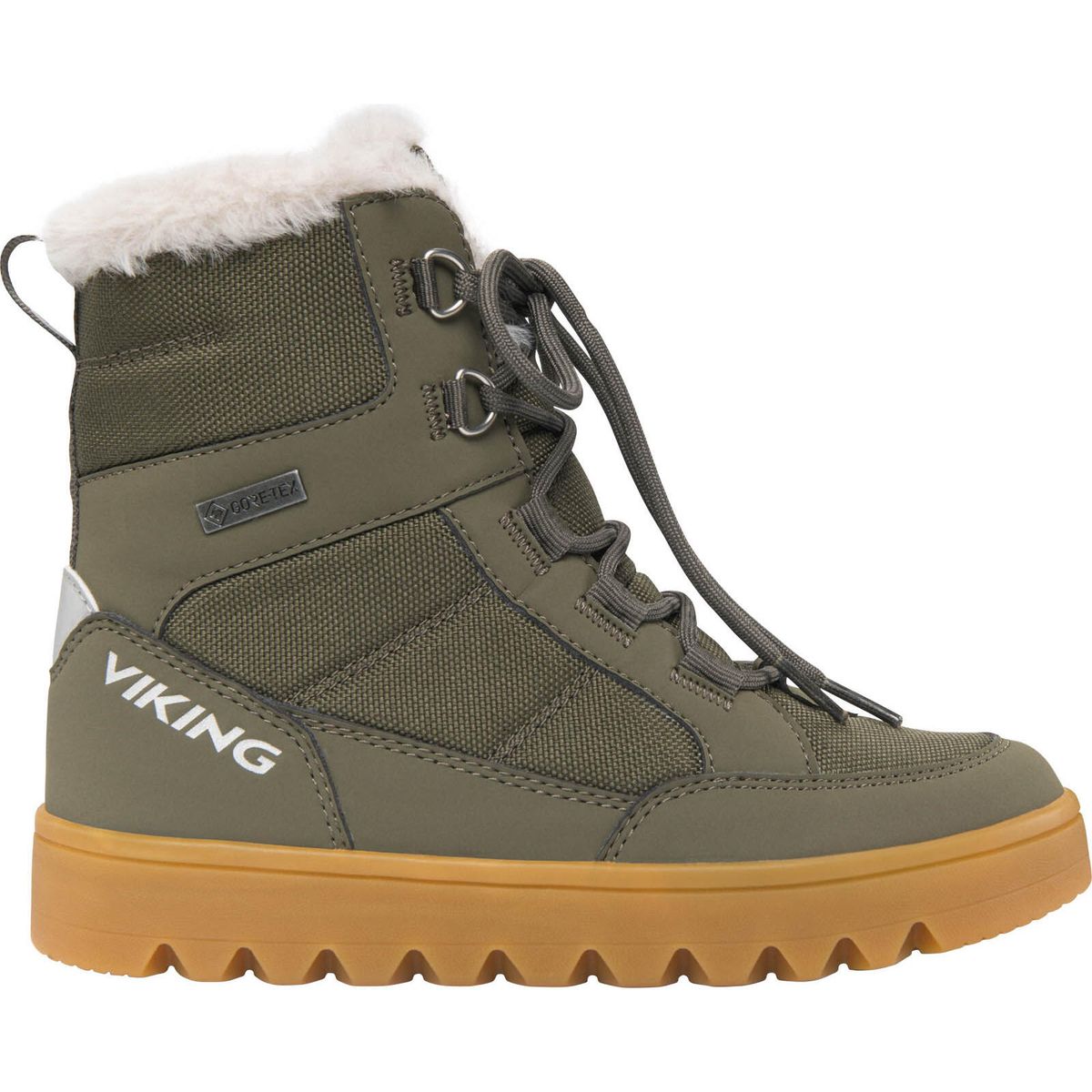 Viking Fleek Warm GTX Zip pine/olive (9237) 35 3-94720-9237-35