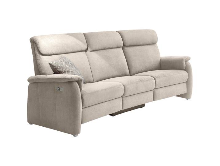 Sofa Simplon Polyester Beige B 227 T 97 cm