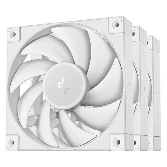 Deepcool FD12 120x120x25 3in1 wh (120 mm, 3x) (R-FD12-WHNPN3-G)