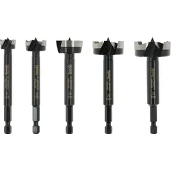 kwb FORSTNERBOHRER-SET MIT 1/4" E 6.3 SCHAFT, 5-TLG 706400