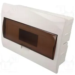 Abex EINBAU-SCHALTTAFEL 248X160X70 IP-30 S-12/PT, Elektronikzubehör + Gehäuse, Weiss, Transparent