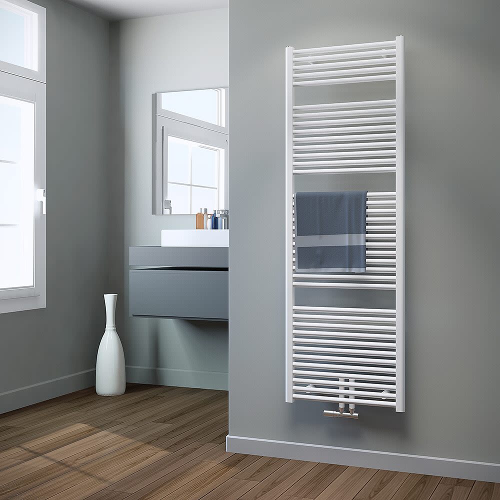 HSK Line bathroom radiator 40 x 121.5 cm, with middle connection 804122-04-middle connection