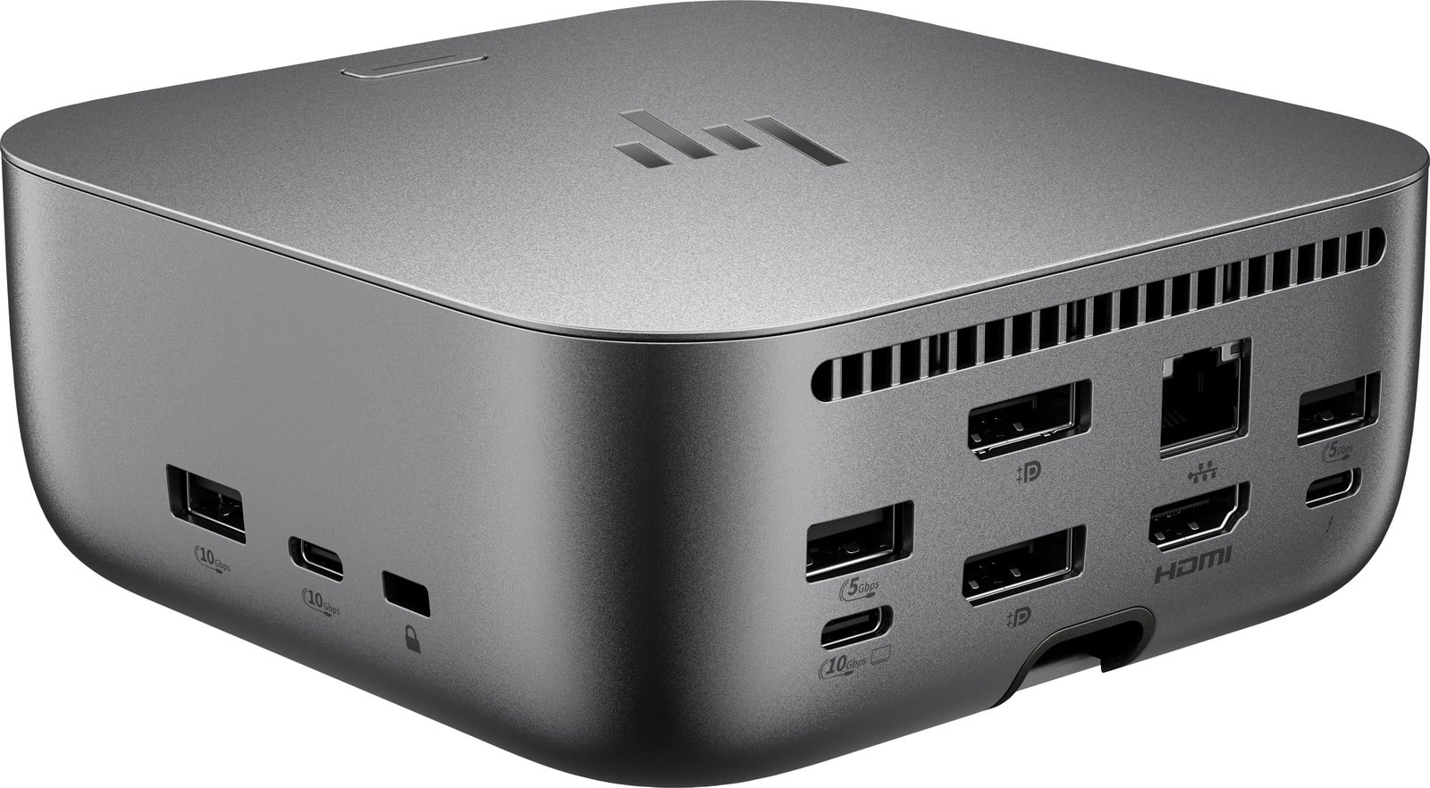 HP Dock Thunderbolt 4 Ultra 280W G6, Grijs, 8K Ultra HD, Thunderbolt en Ethernet/LAN