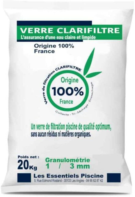 SwimExpert Verre filtrant Gros - sac de 20 Kg